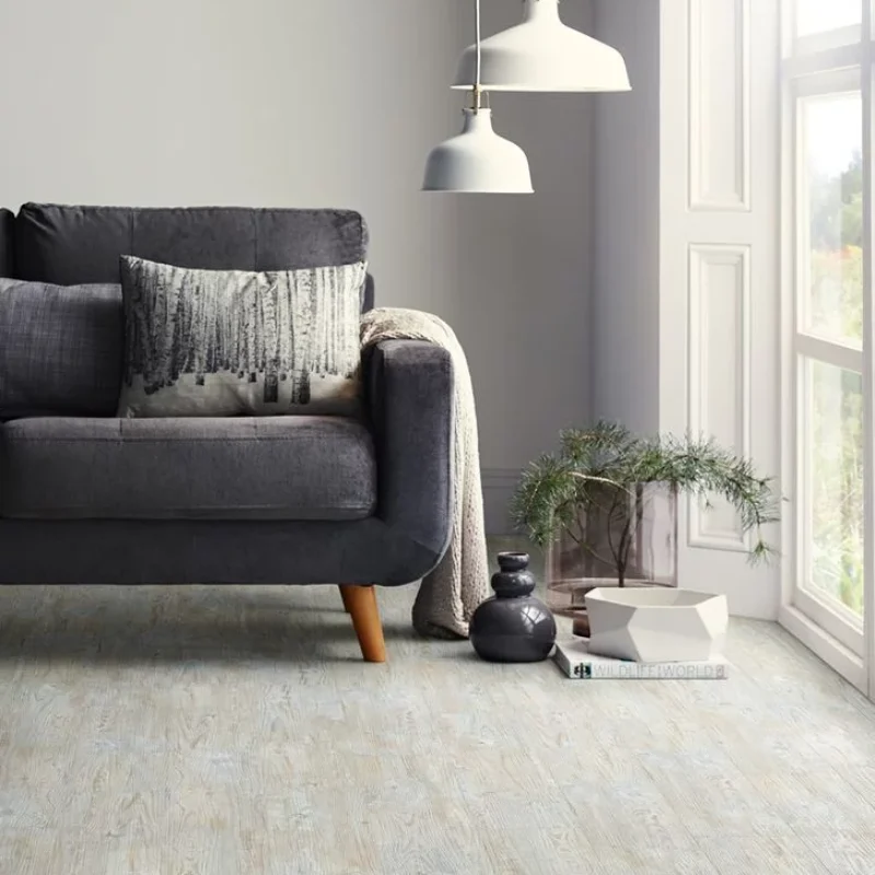 Polyflor vinyl flooring lounge - CF19_3441 White Limed Oak